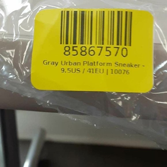 Superga‎ Womens Urban Platform Sneakers Shoes Gray 5927985473 Athleisure 9.5 - Picture 9 of 9